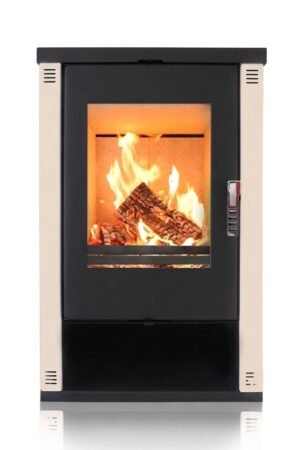 Houtkachel Verso Theia Ivoor 9 kW – Energieklasse A+