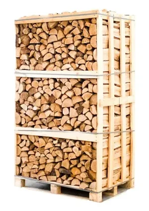 Eikenhout - Hele Pallet Ovengedroogd Gekloofd Eiken Haardhout 25cm