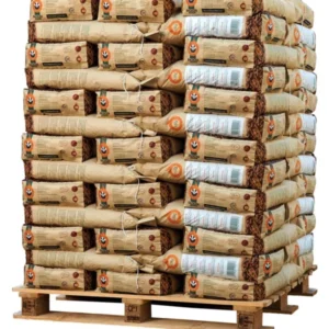 BADGER Premium Houtpellets 15 kg – 975 kg per Pallet – ENplus A1 & DINplus – 6 mm