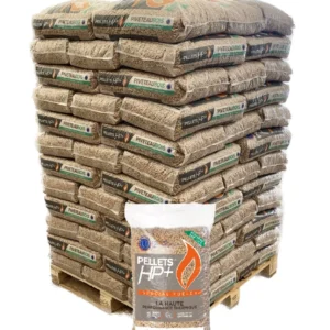 Piveteau HP+ Premium Houtpellets 15 kg – 1080 kg per Pallet – DINplus – 6 mm