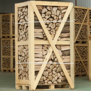 Eikenhout Haardhout – Grote Pallet 1,8 m³ Ovengedroogd 25 cm
