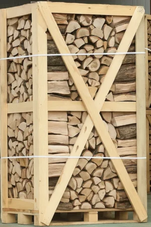 Eikenhout Haardhout – Grote Pallet 1,8 m³ Ovengedroogd 25 cm