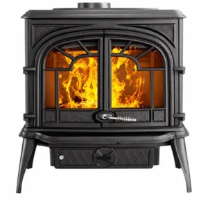 KAWMET Premium Sparta S10 ECO Houtkachel – 13,9 kW – Gietijzer – Zwart