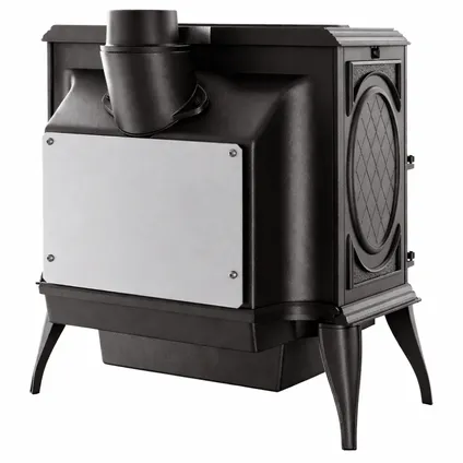 KAWMET Premium Sparta S10 ECO Houtkachel – 13,9 kW – Gietijzer – Zwart – Image 5