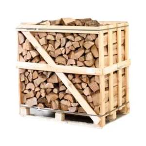 Halve Pallet Ovengedroogd Eiken Haardhout 25 cm – 405 kg