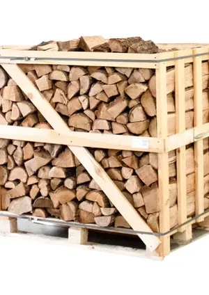Halve Pallet Ovengedroogd Eiken Haardhout 25 cm – 405 kg